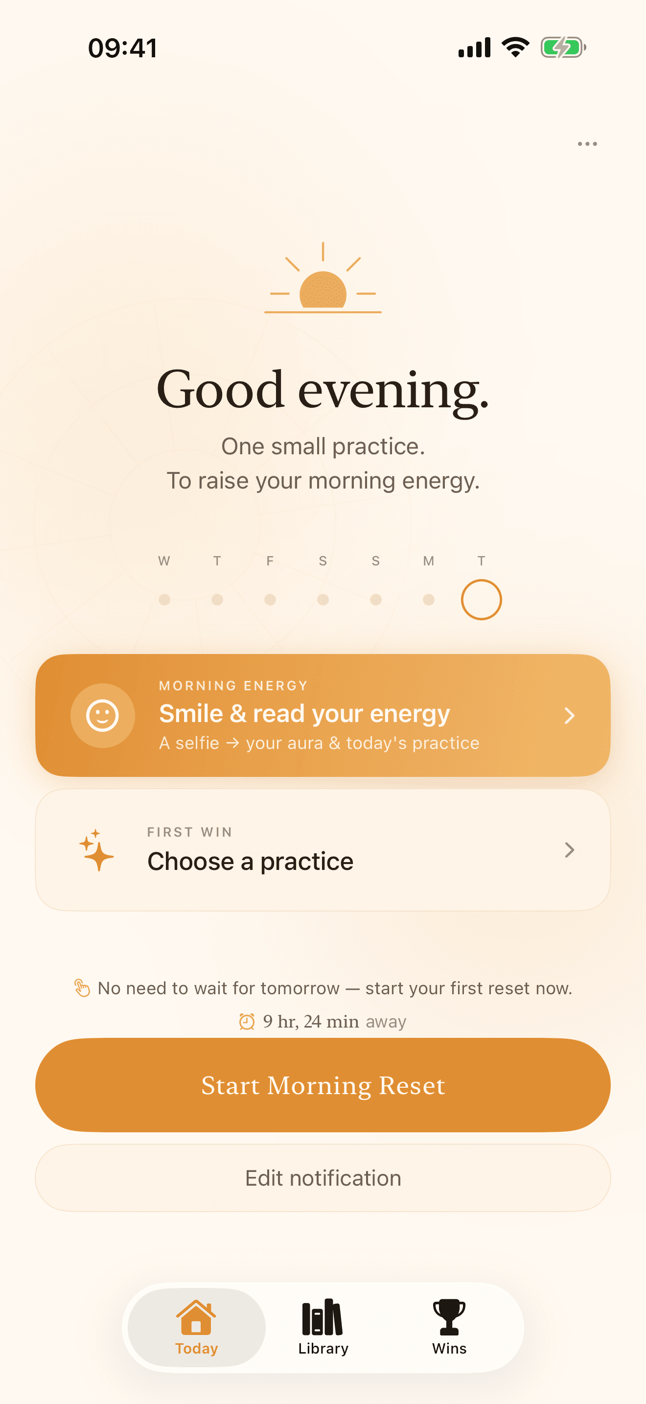 Morning Reset — Wake