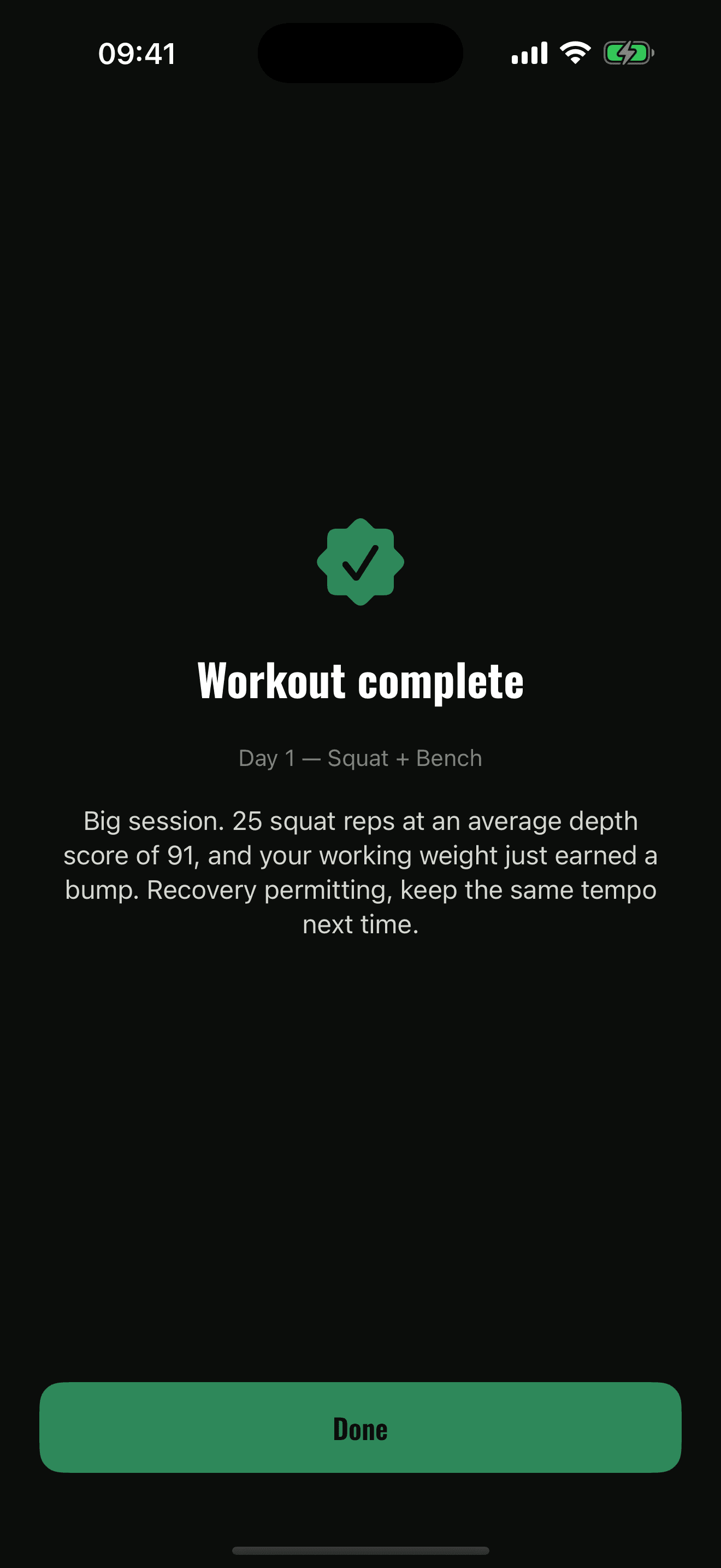 Spotter — Session coach