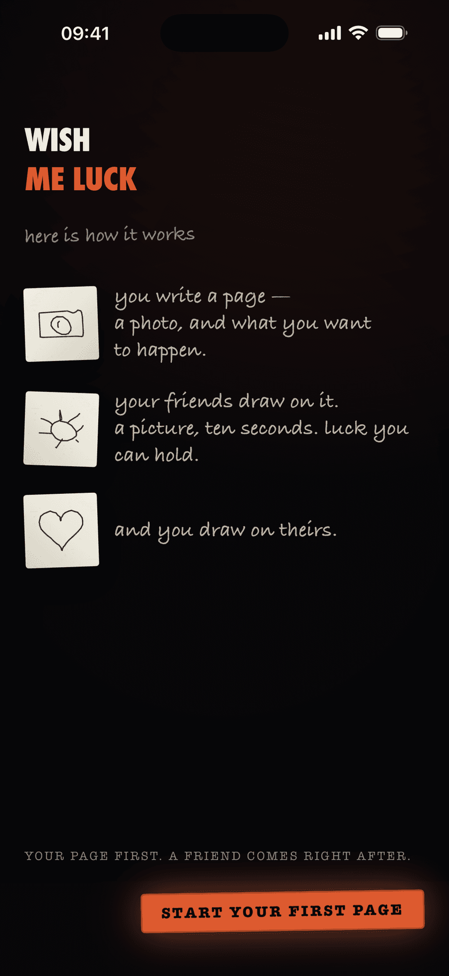 WishMeLuck — How it works